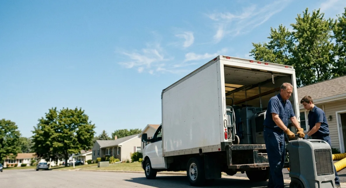Water Damage Cleanup in Ragsdale, IN near me